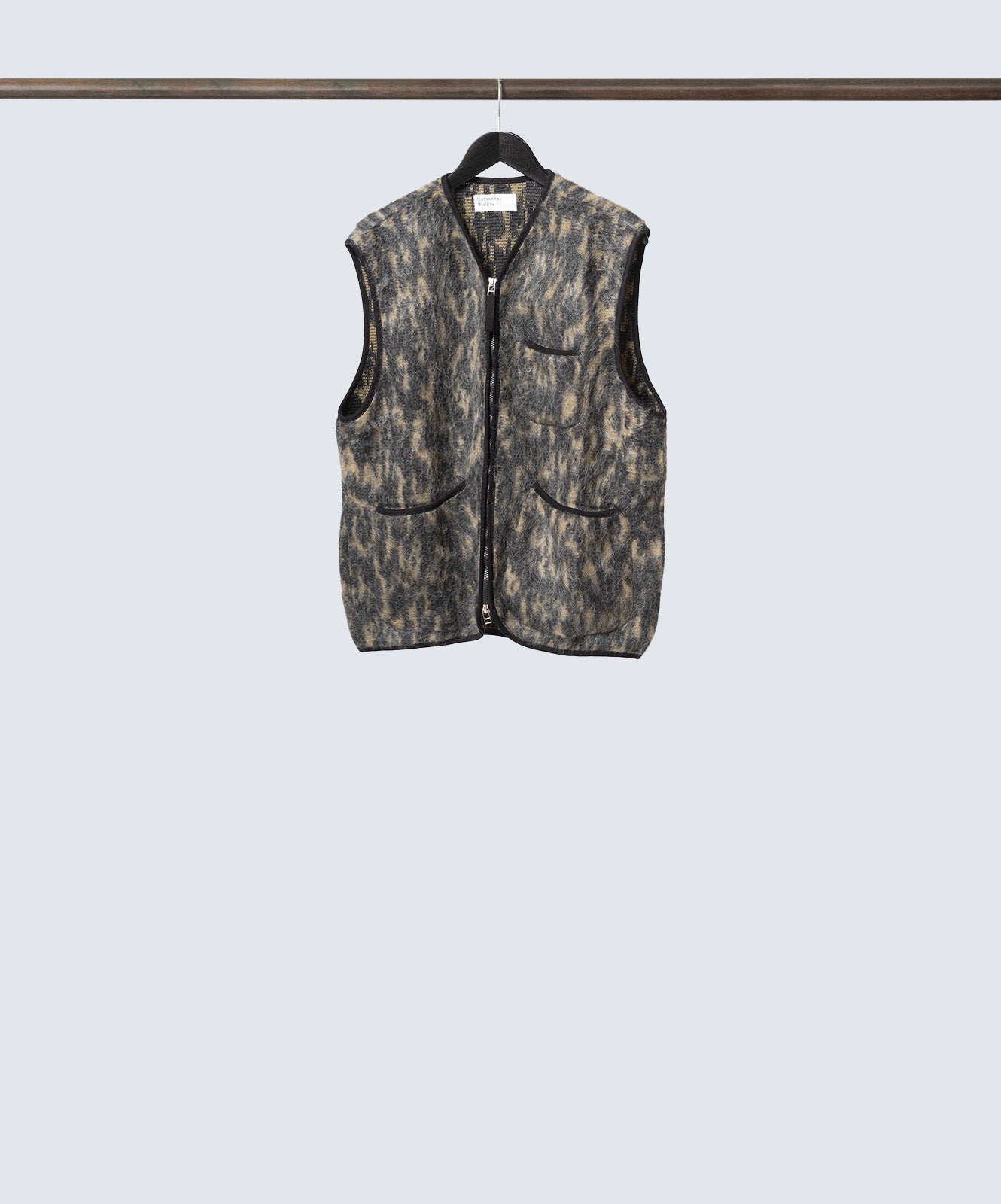 UNIVERSAL WORKS Gilet ZIP GILET DOLCE FLEECE