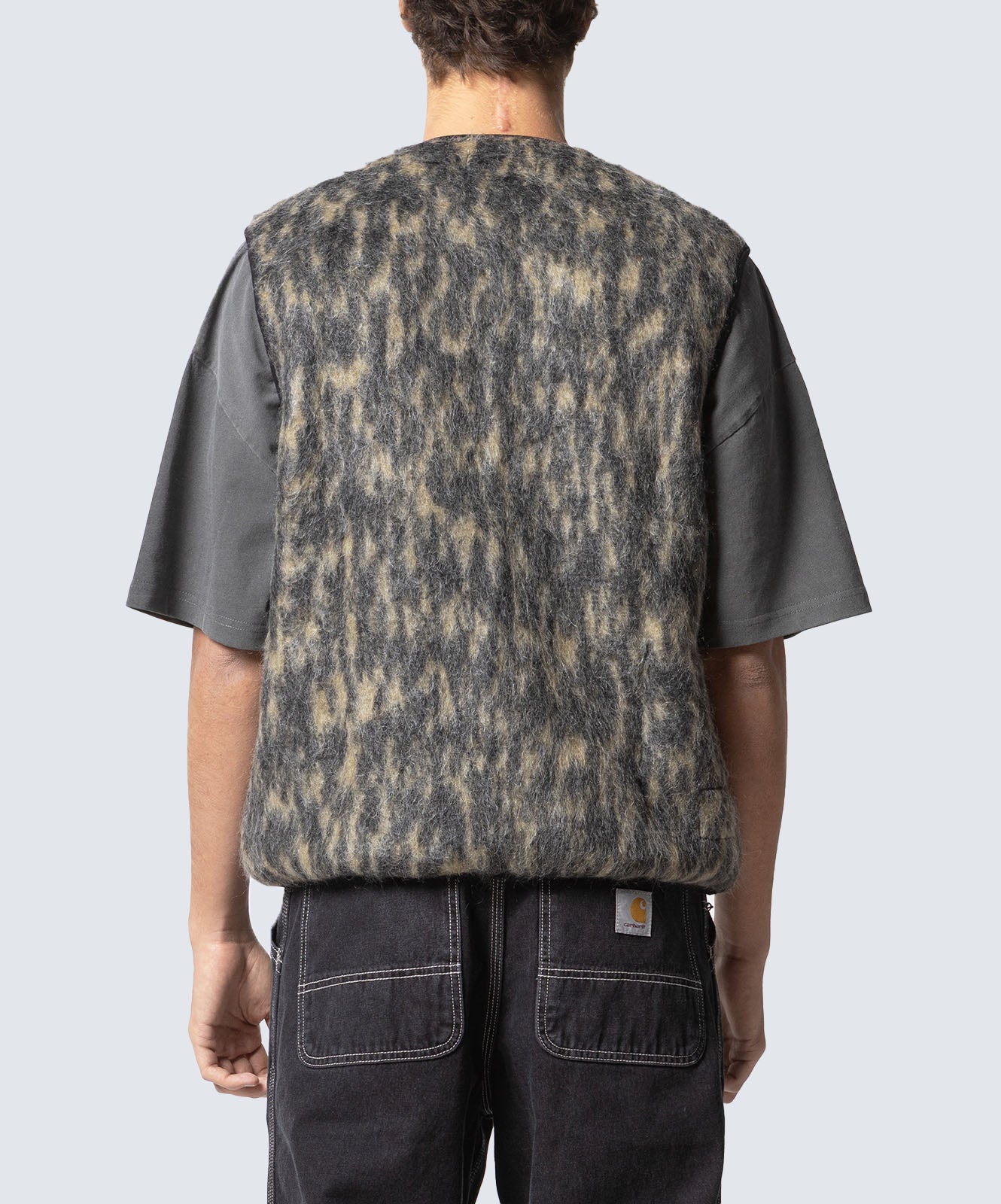 UNIVERSAL WORKS Gilet ZIP GILET DOLCE FLEECE