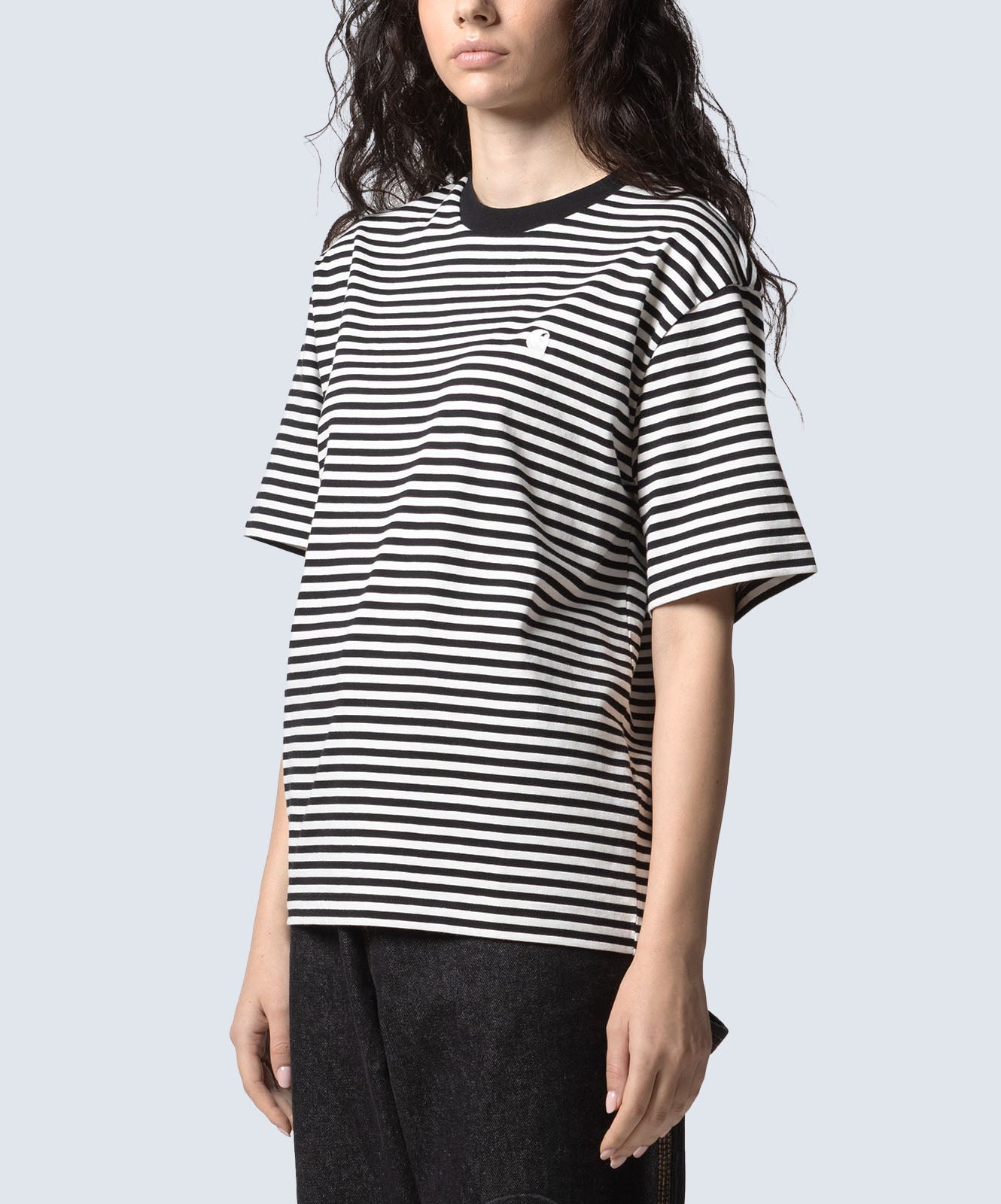 CARHARTT T-shirt W' VERNER STRIPE