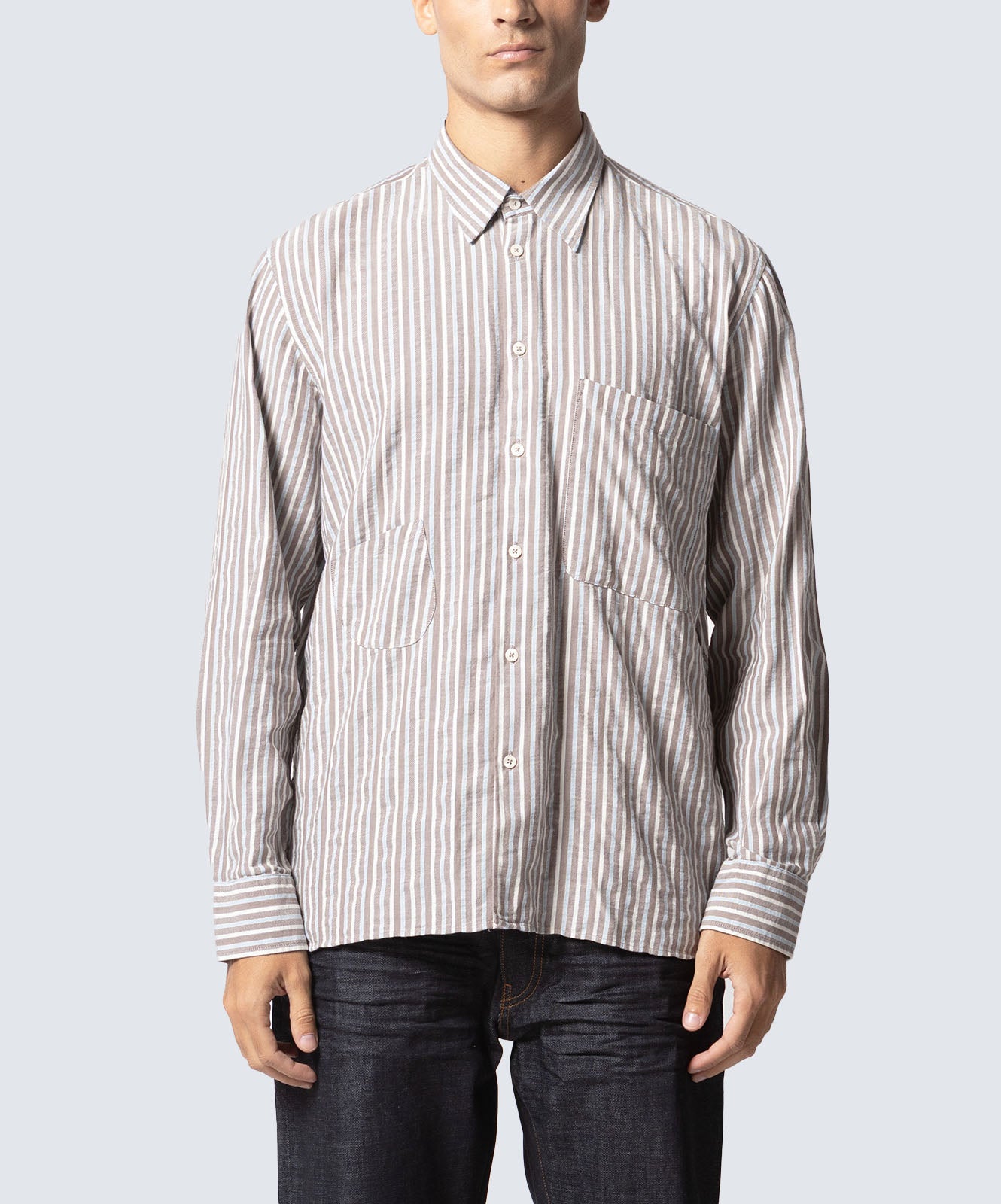 UNIVERSAL WORKS Camicie STATION SHIRT MADISON