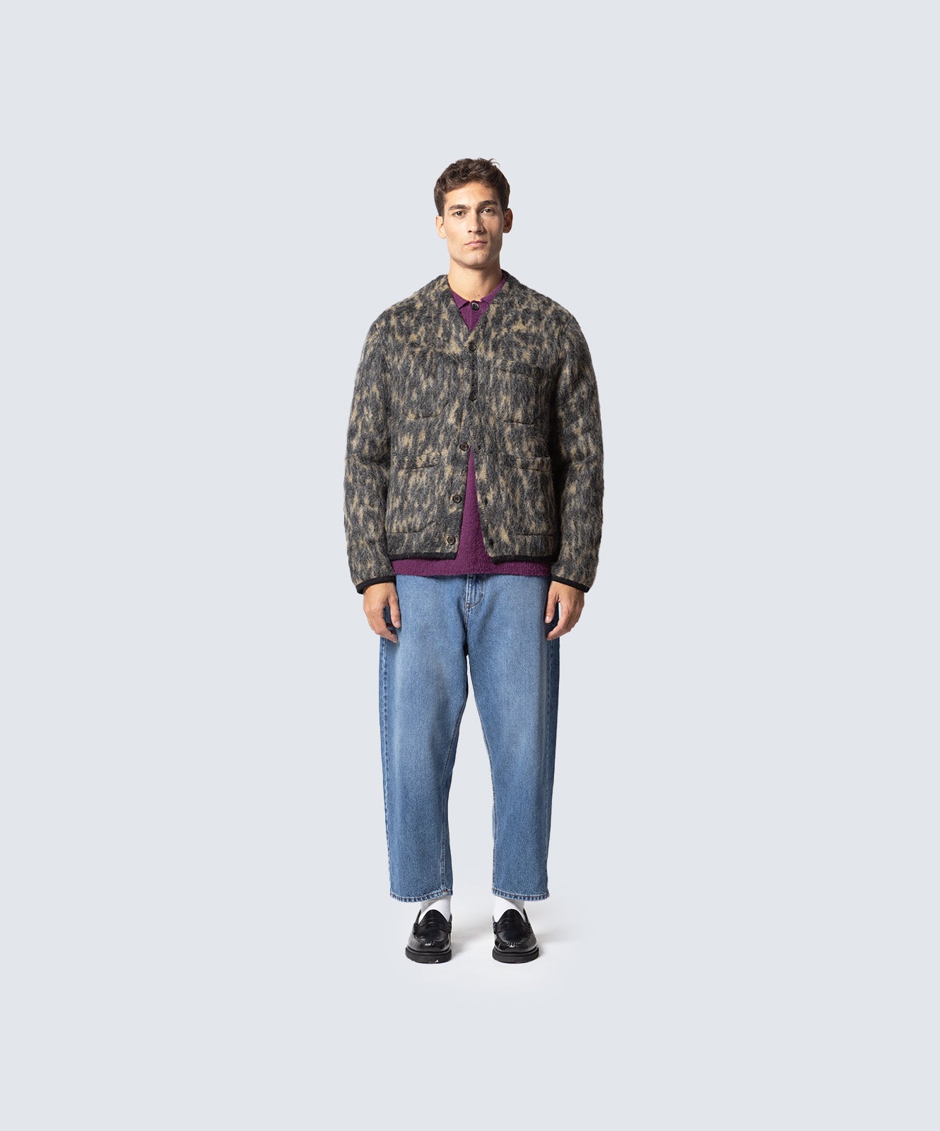 UNIVERSAL WORKS Cardigan CARDIGAN DOLCE FLEECE