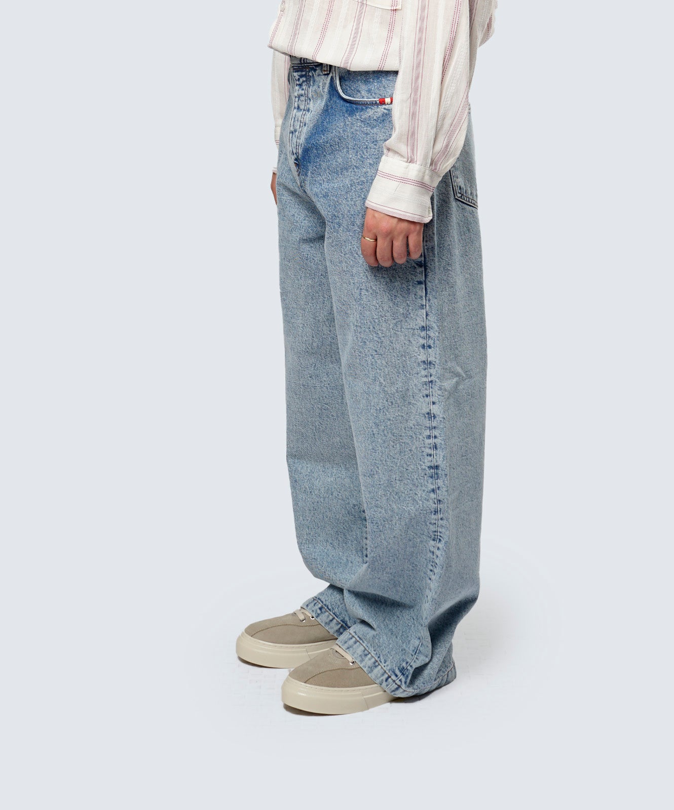 AMISH JEANS WIDE JEANS