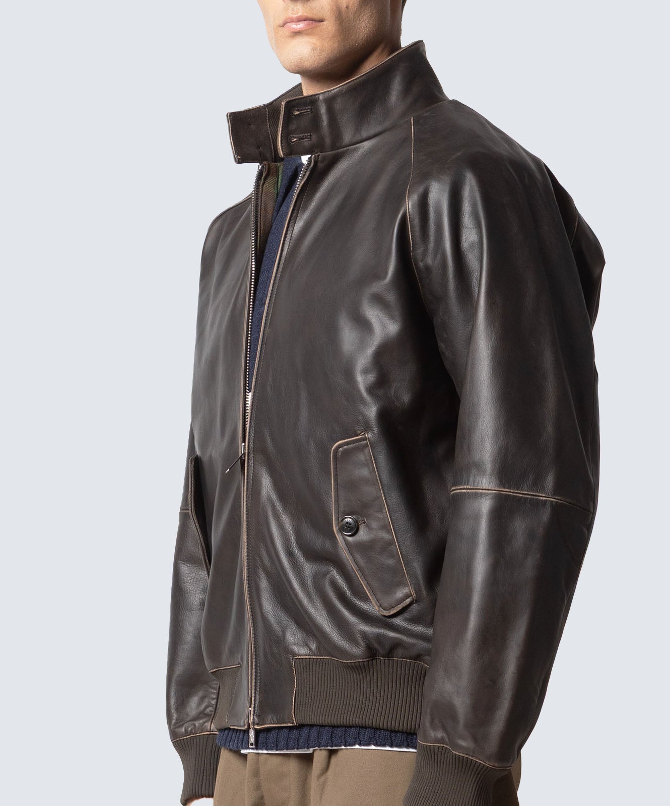 BARACUTA Capispalla G9 LEATHER