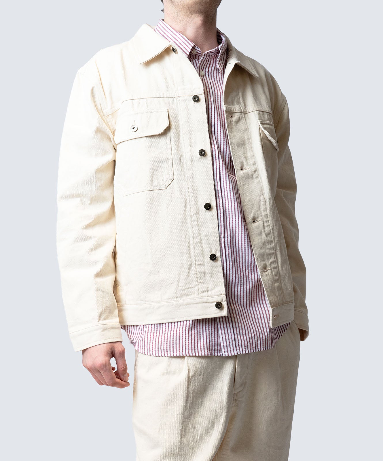 UNIVERSAL WORKS Capispalla TRUCKER JACKET