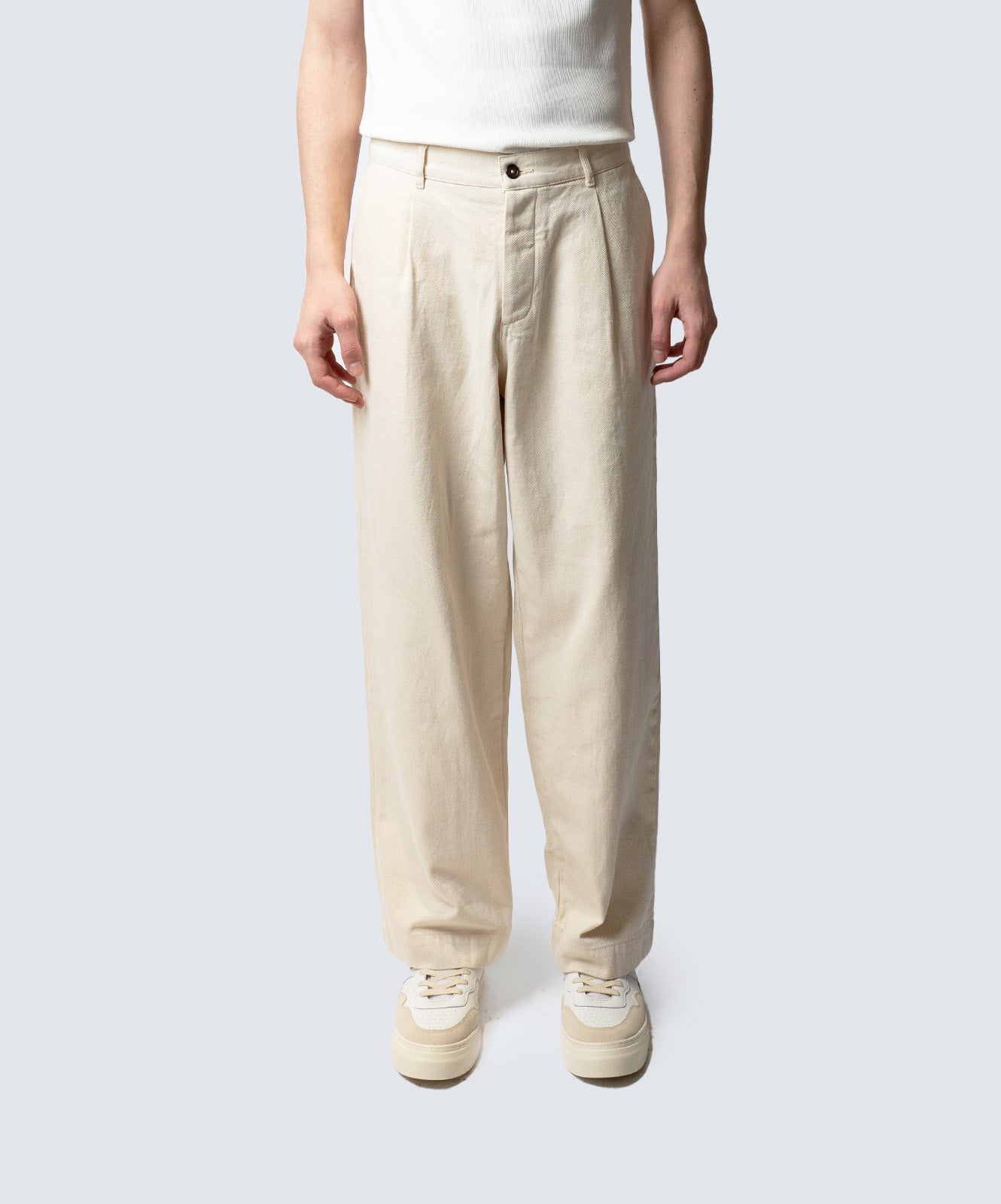 UNIVERSAL WORKS Pantaloni DUKE PANT RECYCLED COTTON