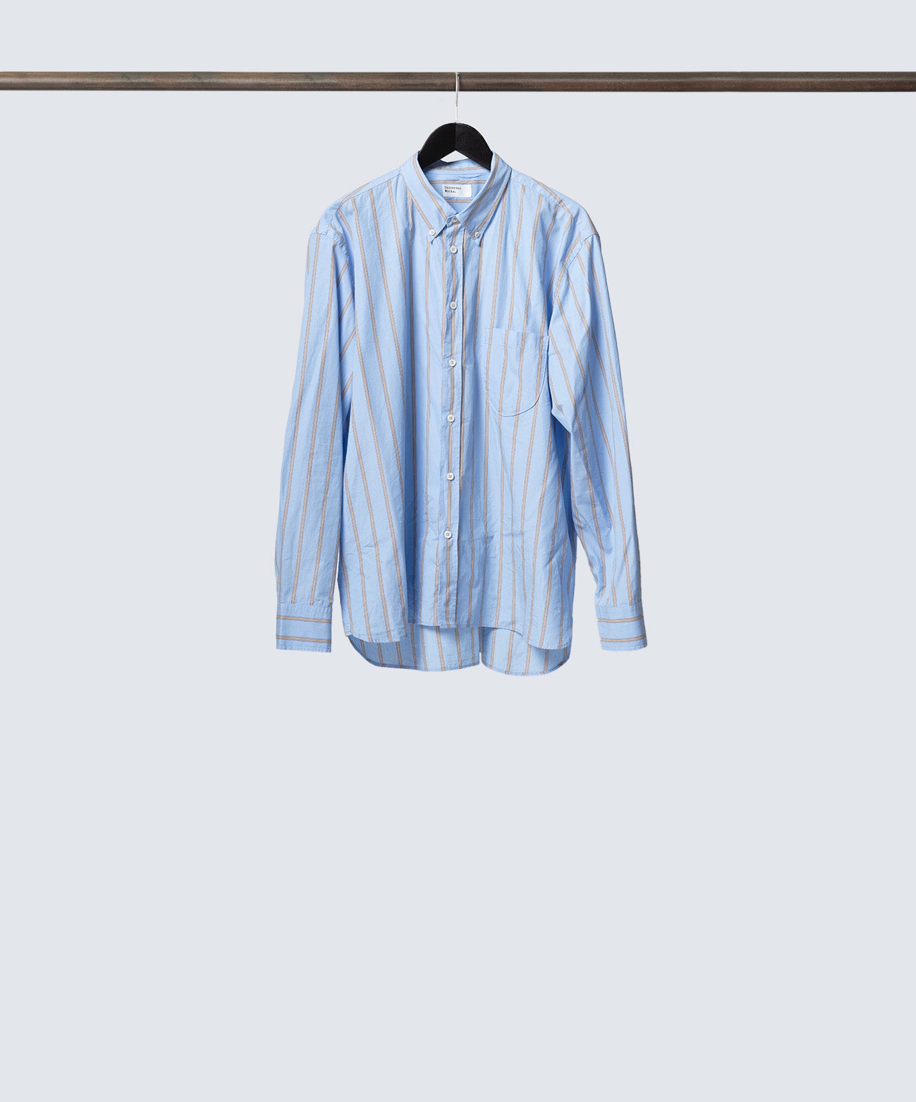 UNIVERSAL WORKS Camicie LAZY DAY SHIRT POP STRIPE