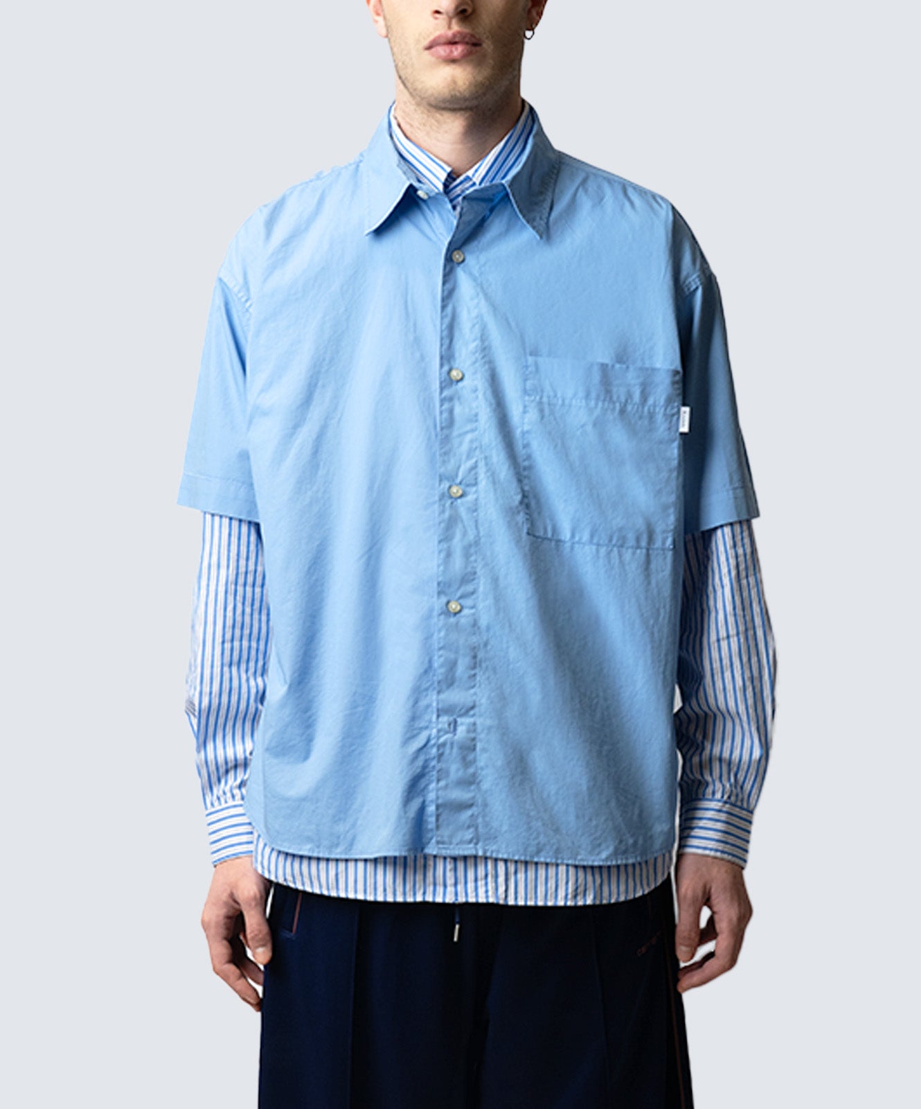AMISH Camicie SHIRT DROPPED DYED