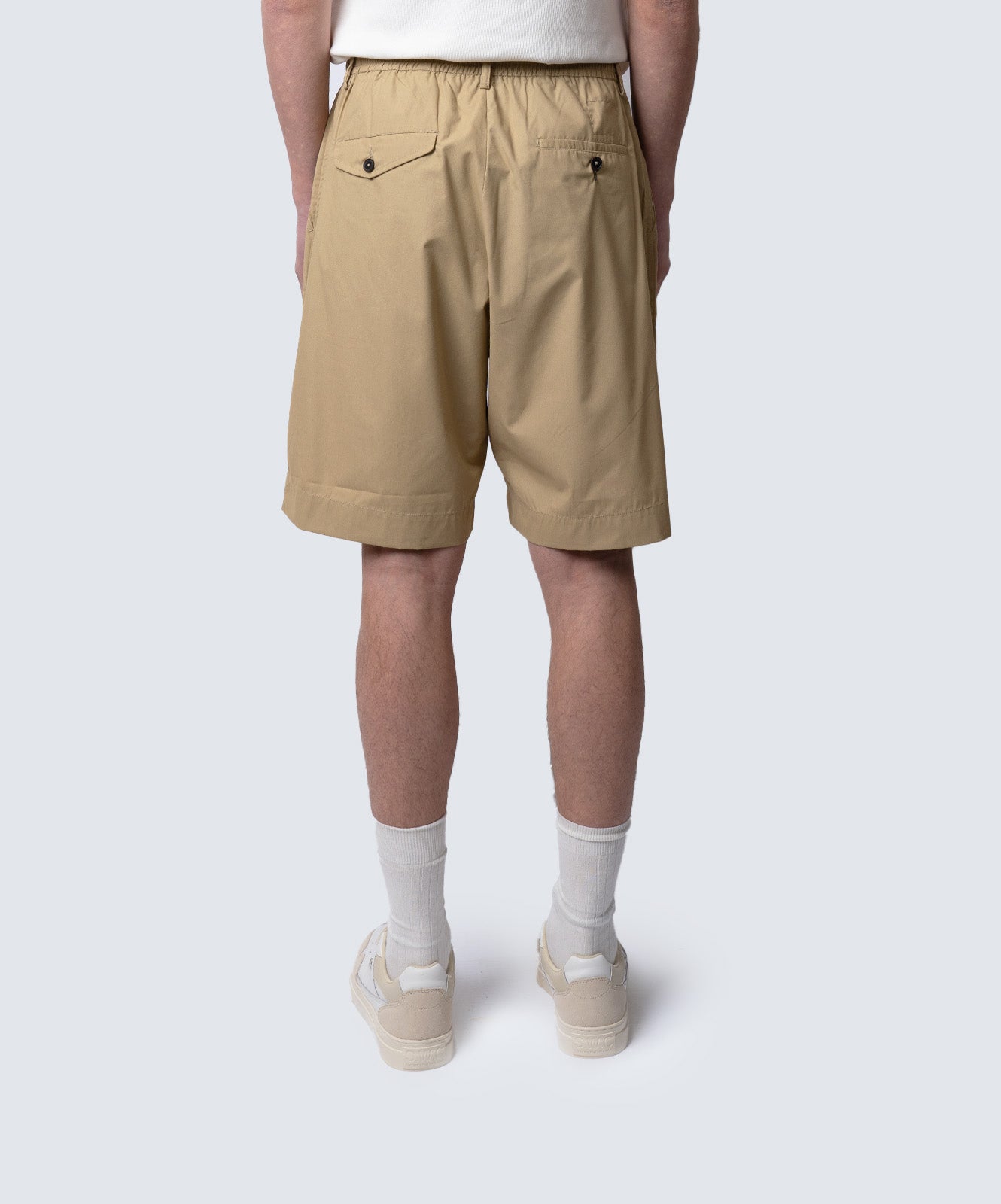 UNIVERSAL WORKS  PLEATED TRACK SHORT