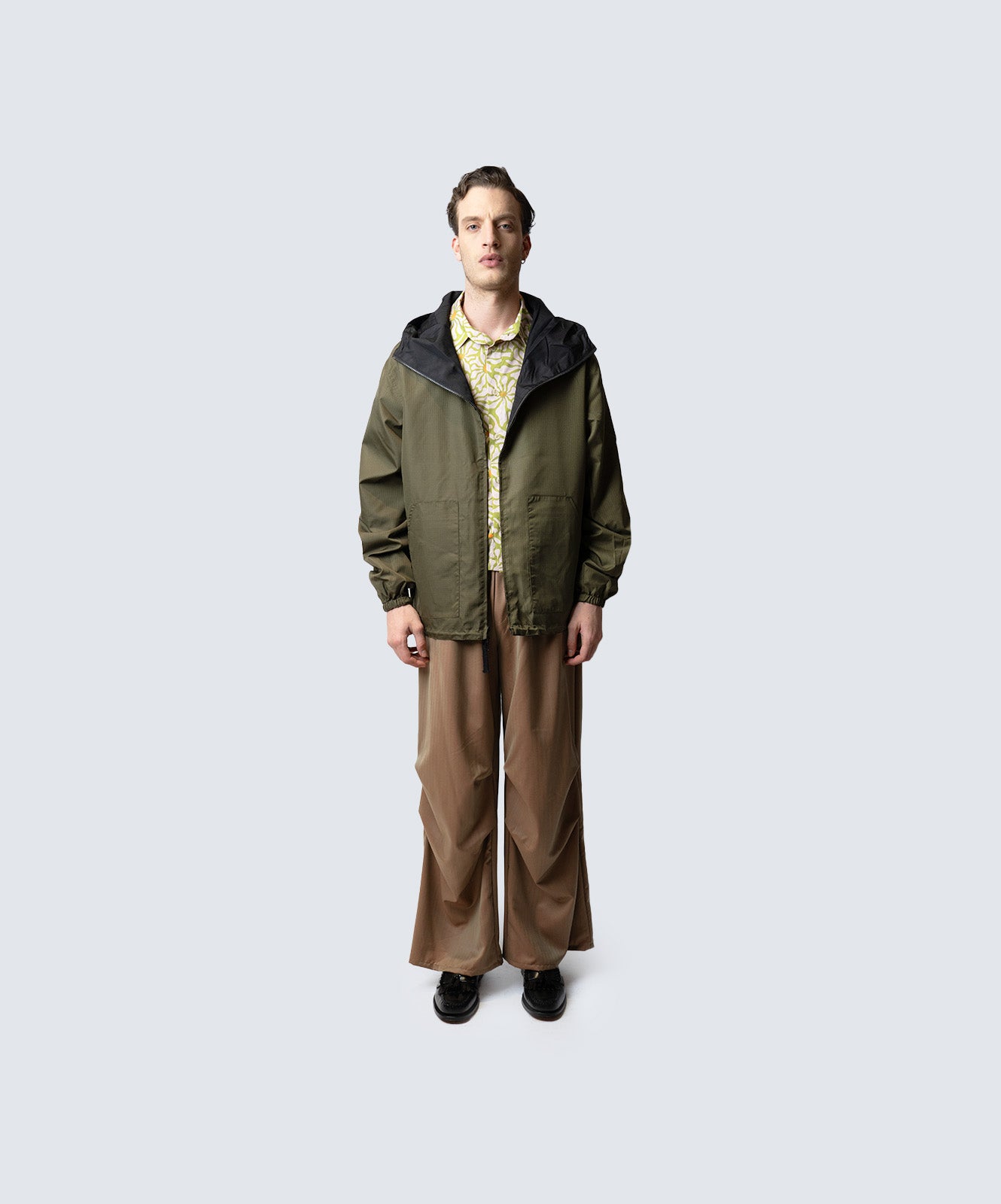 TAION Capispalla REVERSIBLE W-ZIP