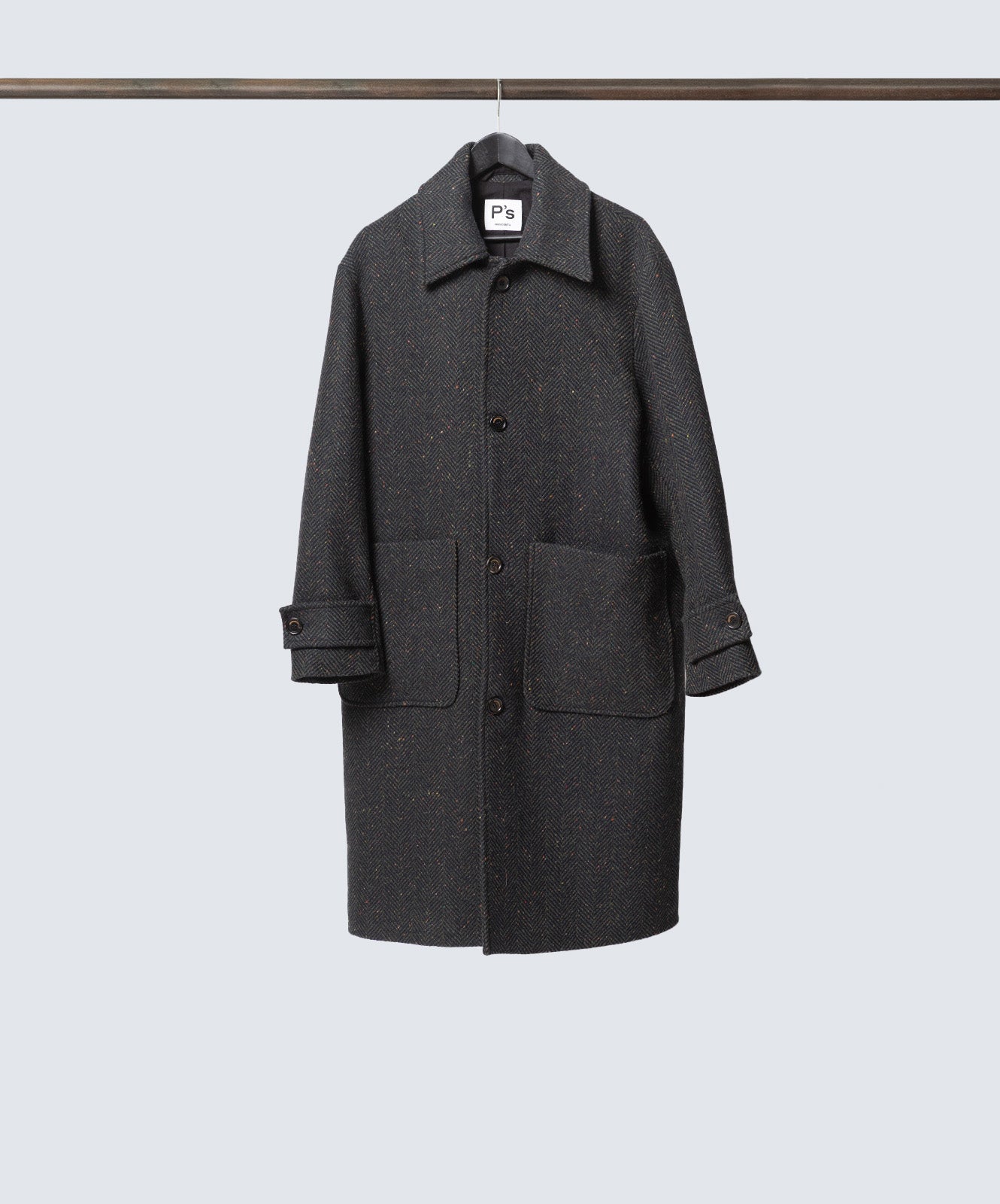 PRESIDENT'S Capispalla GARDEN COAT HARRINGBONE