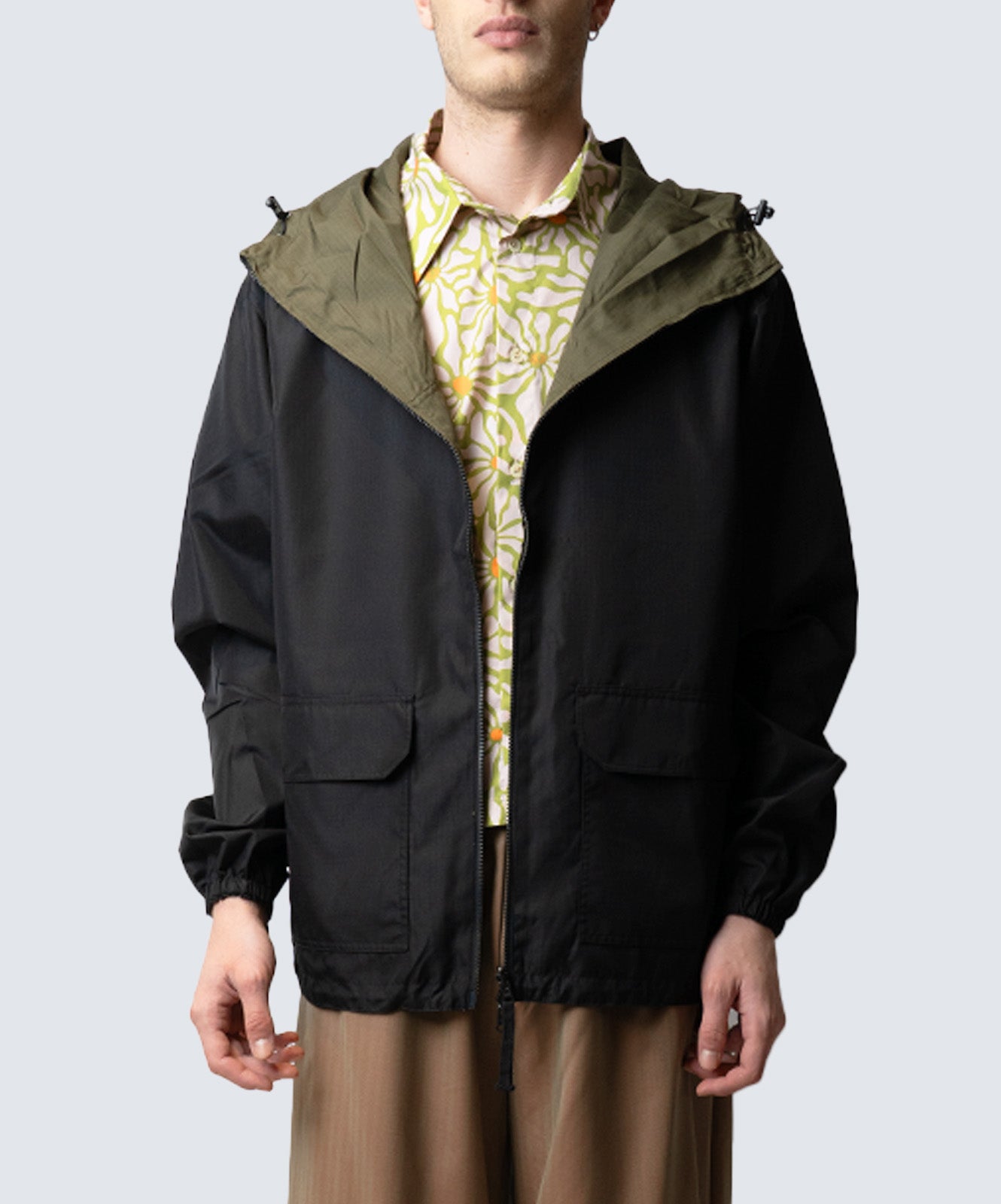 TAION Capispalla REVERSIBLE W-ZIP