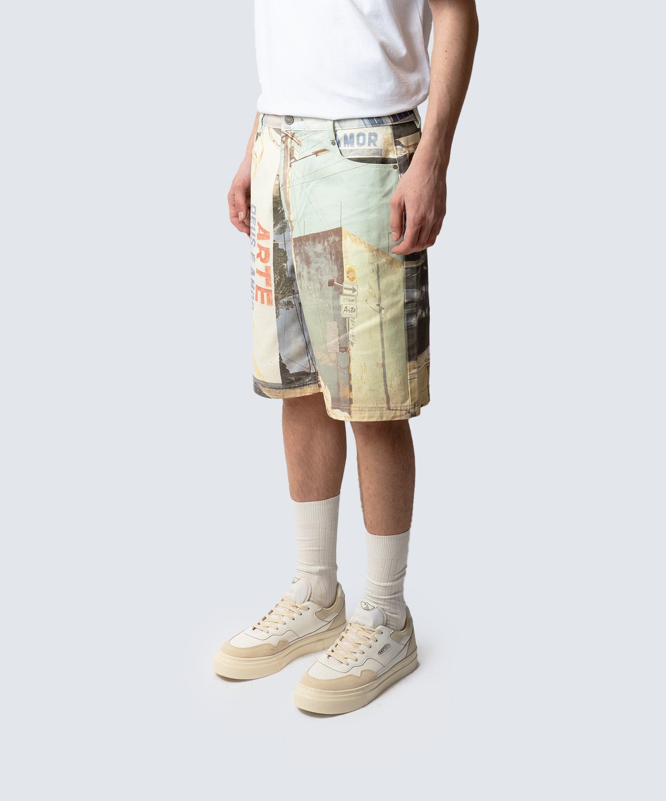 ARTE Pantaloncini PHOTO ALLOVER SHORTS