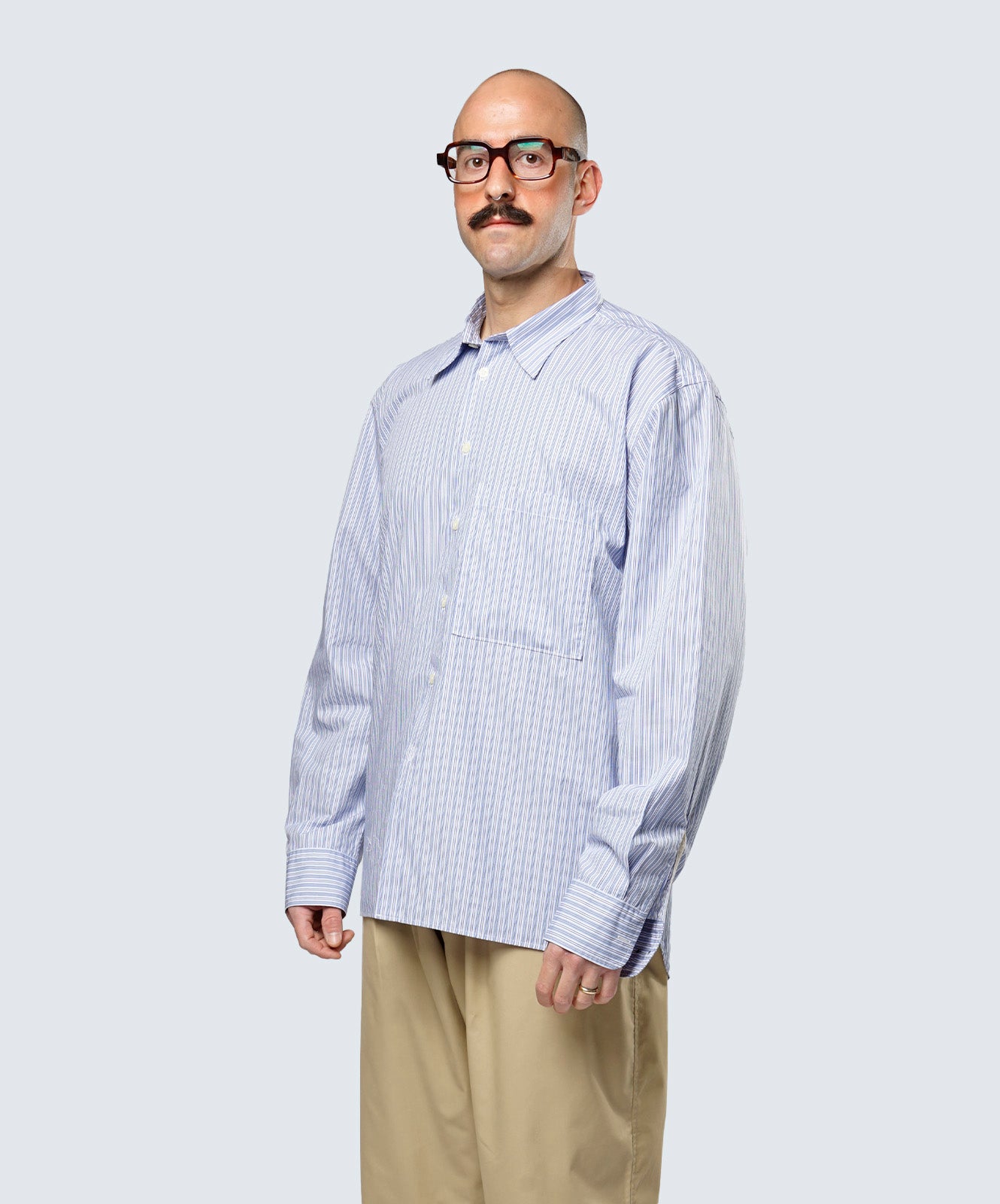 UNIVERSAL WORKS Camicie square pocket shirt