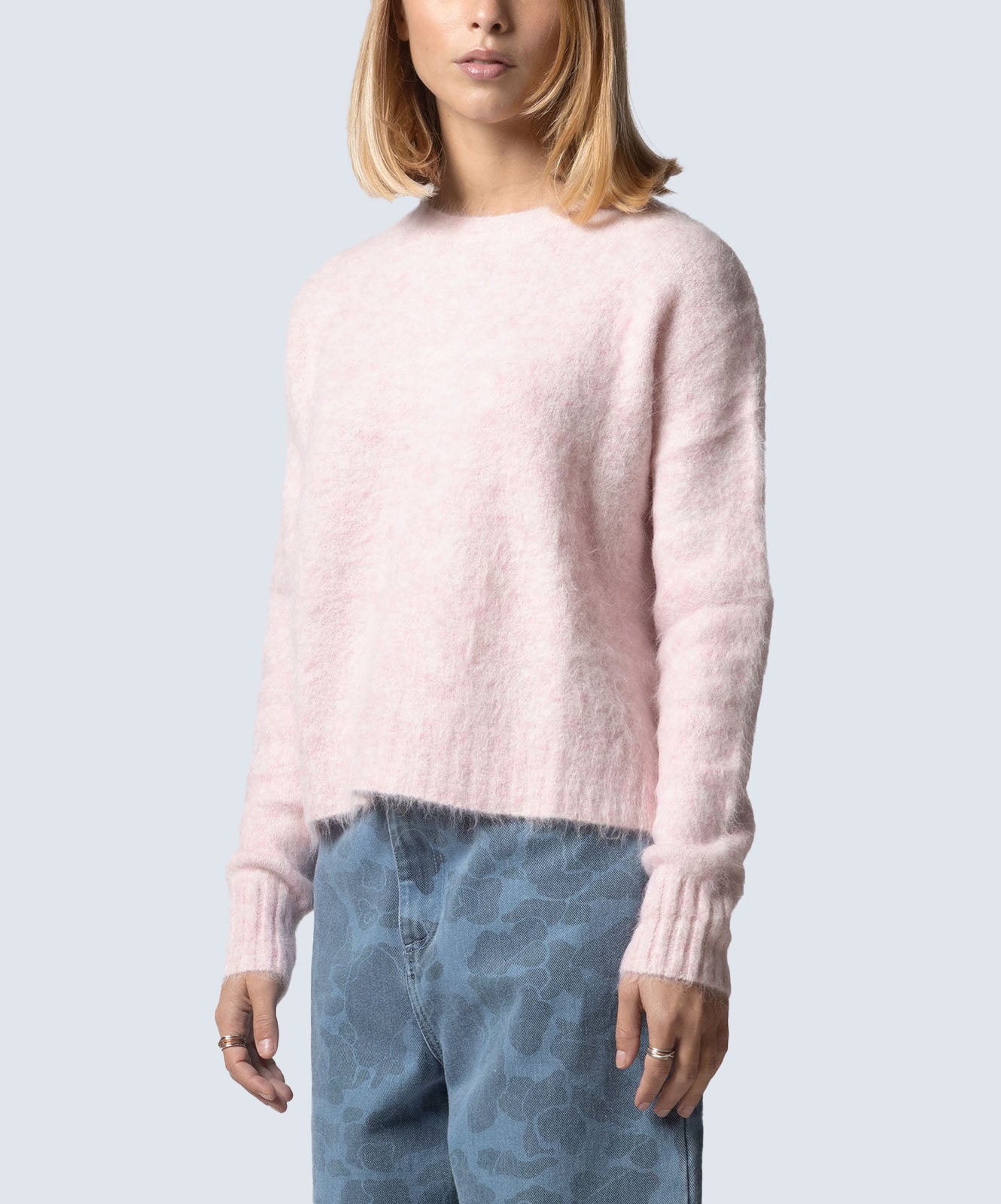 AMISH Maglioni CREW NECK ALPACA