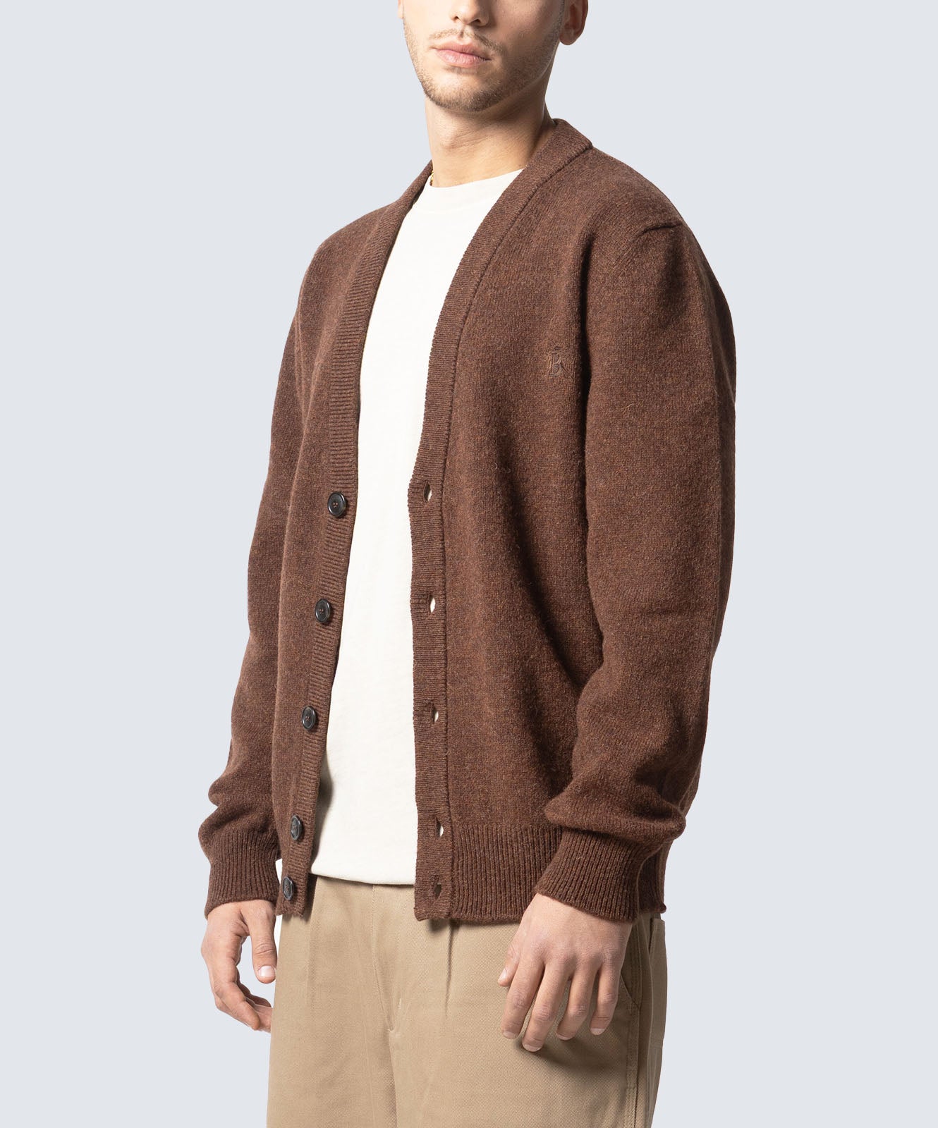 BARACUTA Cardigan SHETLAND CARDIGAN