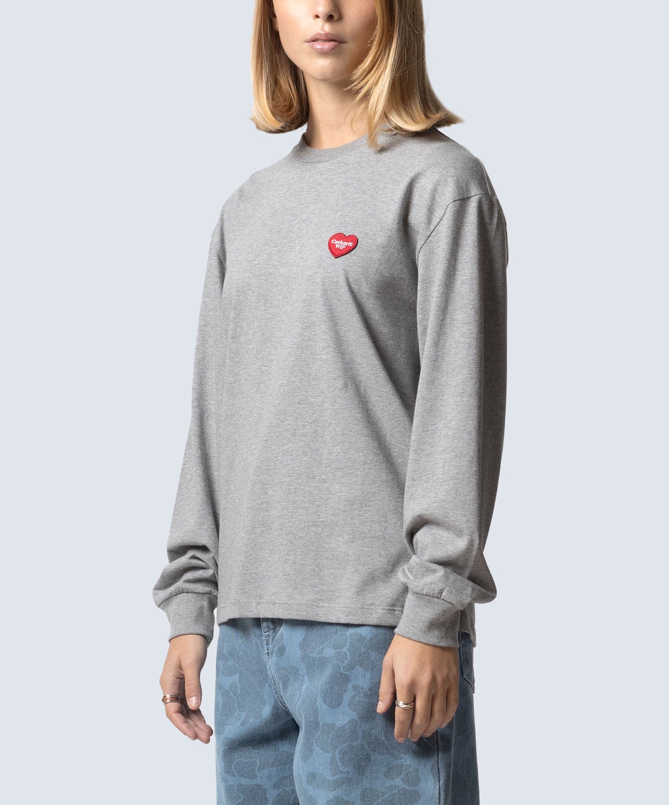 CARHARTT T-shirt W' HEART PATCH