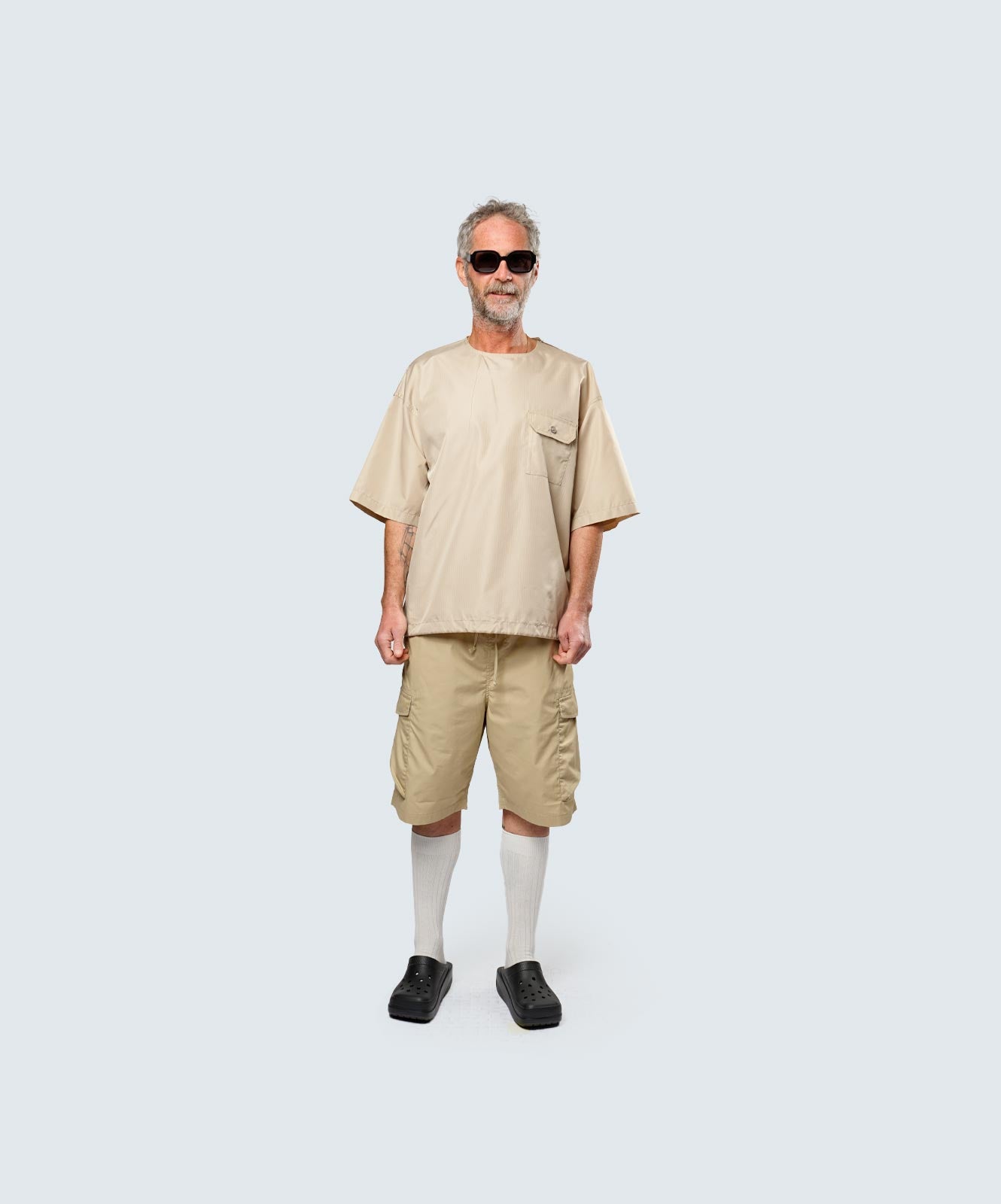 TAION t shirt HALF SLEEVE CUT SEW