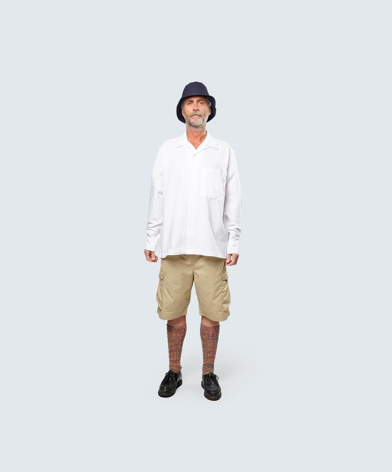 UNIVERSAL WORKS Camicie L/S CAMP II SHIRT