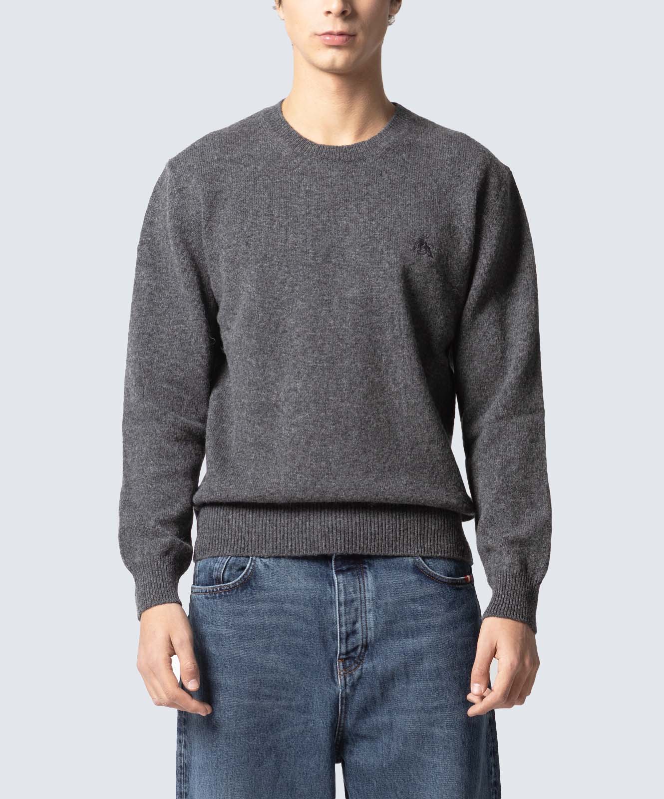 BARACUTA Maglioni SHETLAND CREWNECK