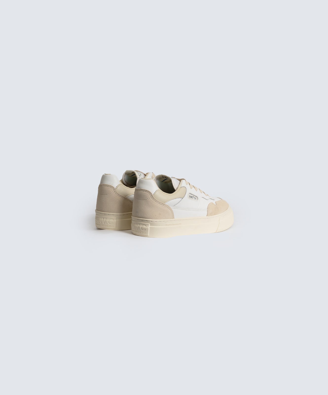 STEPNEY WORKERS CLUB Scarpe PEARL LEATHER SPNGWHT