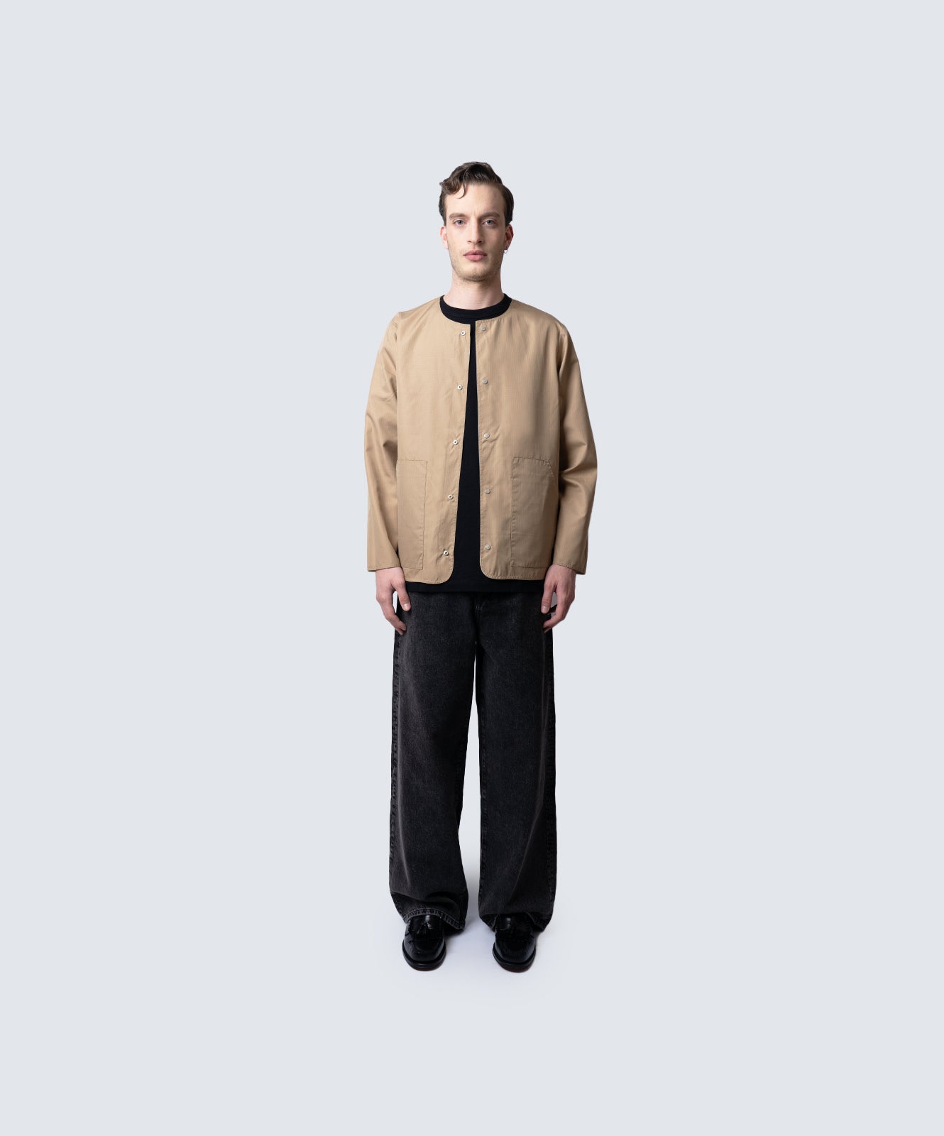 TAION Capispalla CREW NECK CARDIGAN