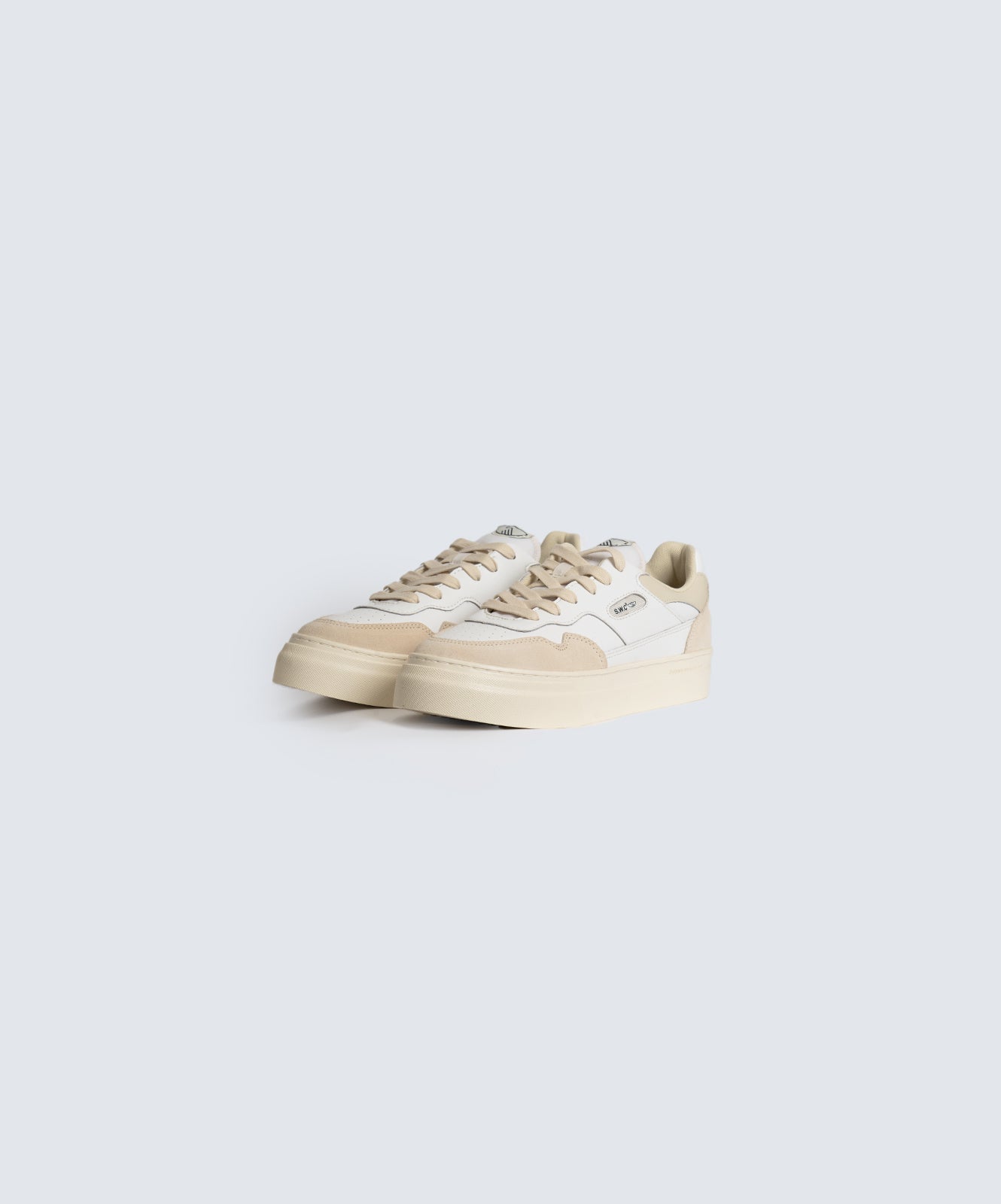 STEPNEY WORKERS CLUB Scarpe PEARL LEATHER SPNGWHT
