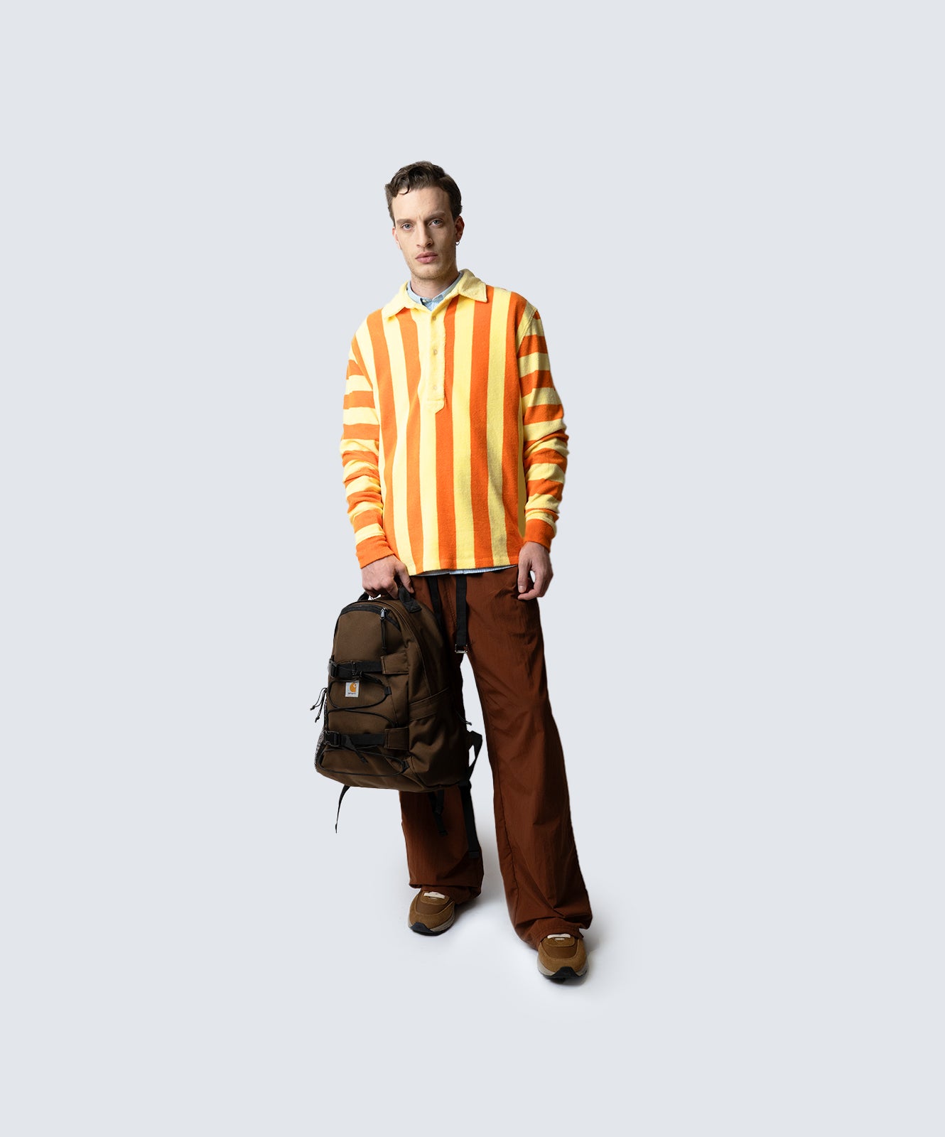 Paura Pantaloni BROOKLYN ELASTIC WAISTBAND