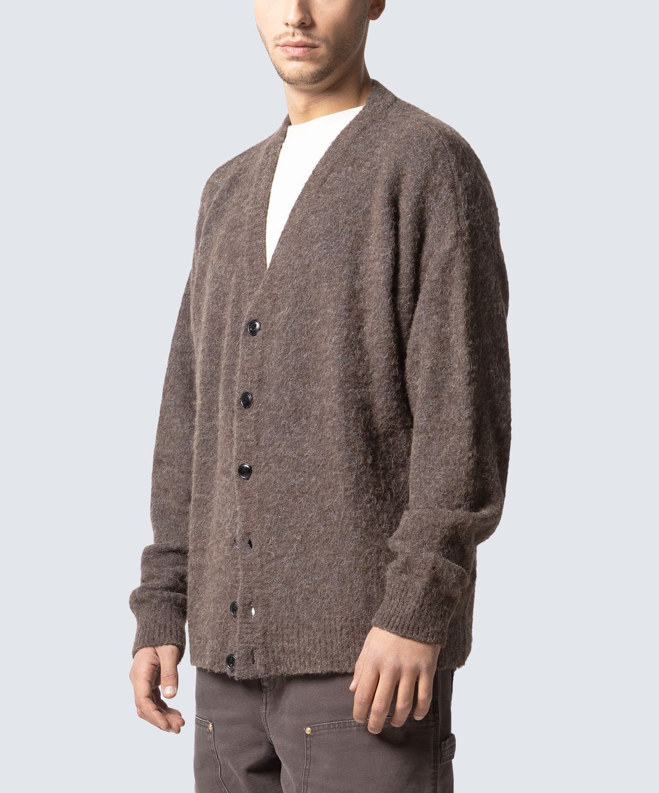AMISH Cardigan ALPACA MELANGE