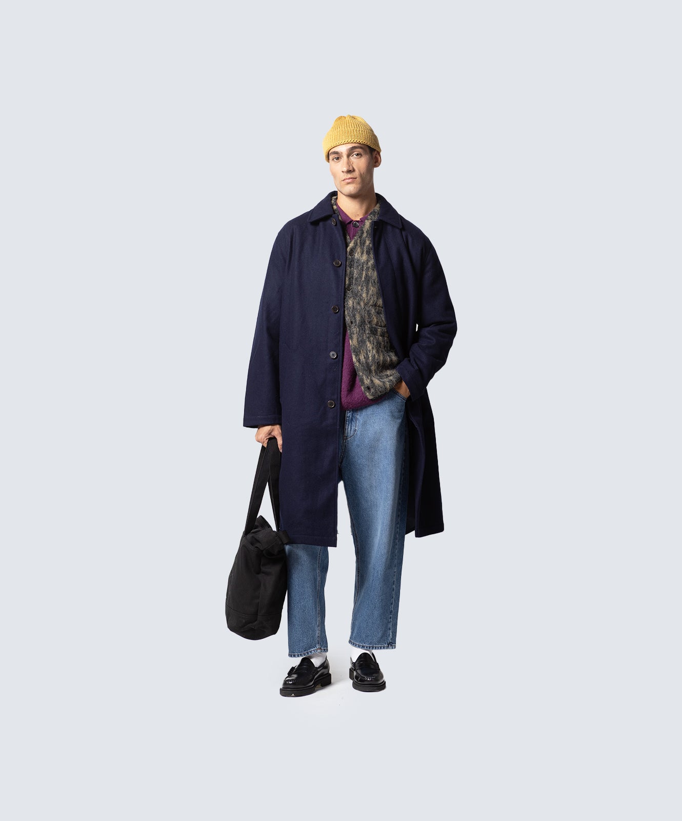 UNIVERSAL WORKS Cappelli SHORT WATCH CAP BRITISH