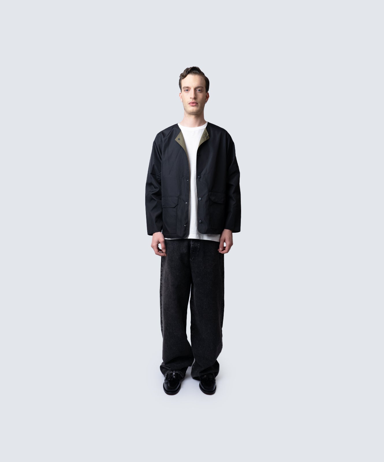 TAION Capispalla CREW NECK CARDIGAN