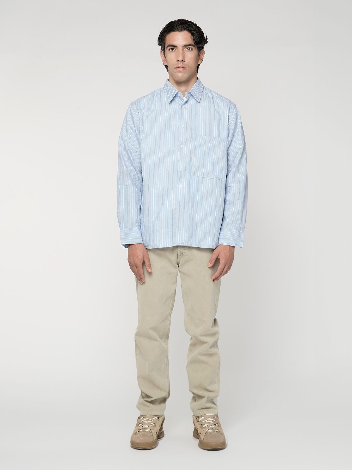 UNIVERSAL WORKS Camicie square pocket shirt